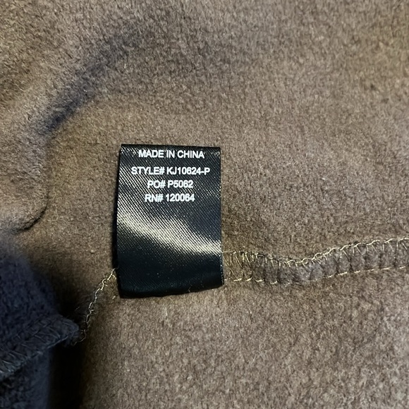 NWT Mono B Open Longline Women'ss Hooded Cardigan  With Pockets Brown 1086 - Picture 5 of 5